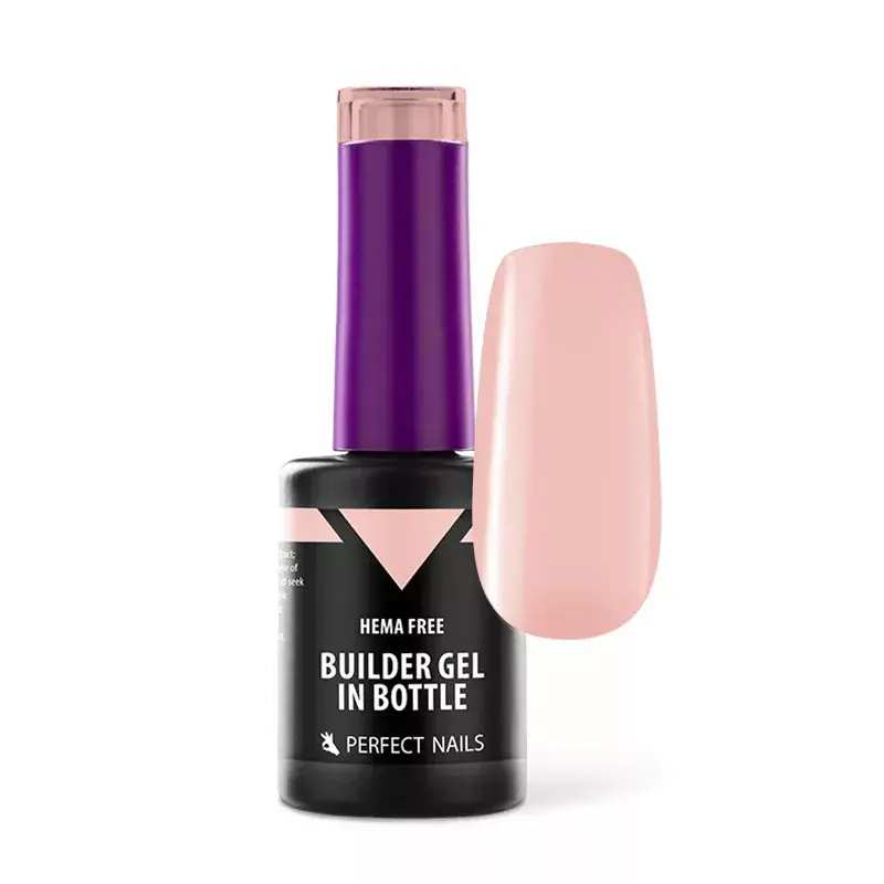 Gyors szállítás Perfect Nails Hema Free Builder Gel in Bottle 8ml - Light Peach