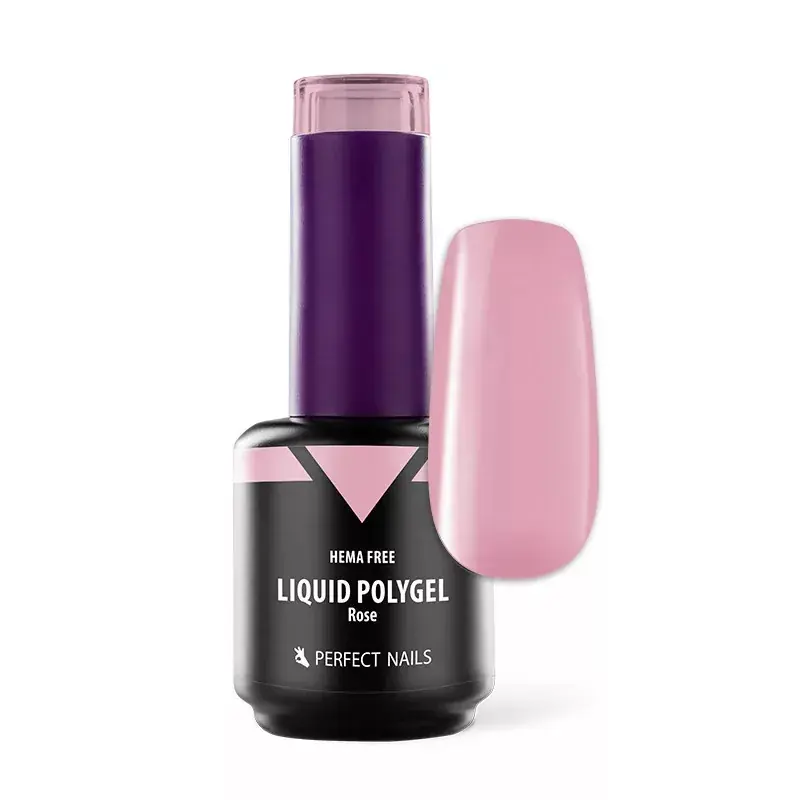 Perfect Nails Liquid Polygel 15ml - Rose Különleges ajánlat
