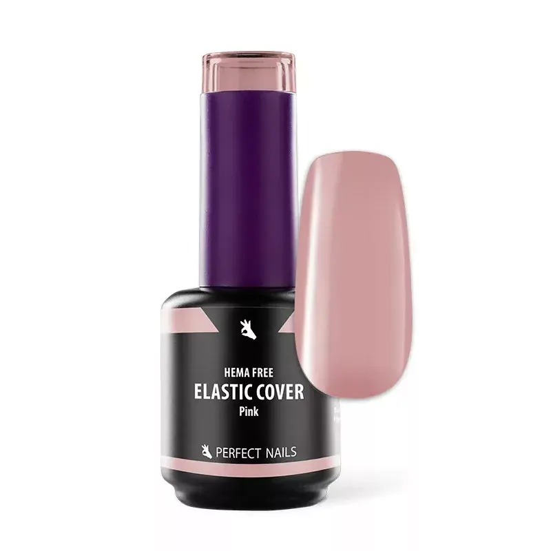 Perfect Nails Elastic Base Gel - Hema Free Erősített Gél Lakk Alap 15ml - Pink Biztonságos fizetés