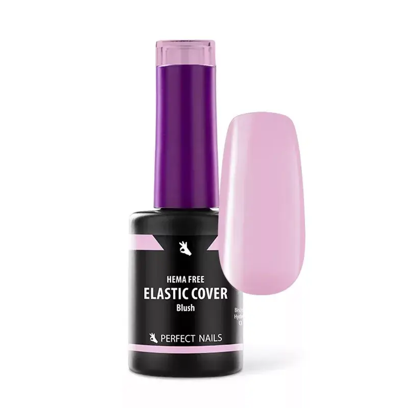 Perfect Nails Elastic Base Gel - Hema Free Erősített Gél Lakk Alap 8ml - Blush Azonnali szállítás