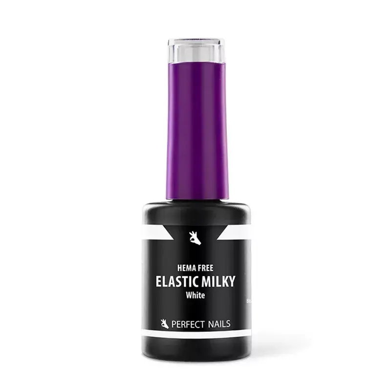 Korlátozott ajánlat Perfect Nails Elastic Base Gel - Hema Free Erősített Gél Lakk Alap 8ml - Milky White