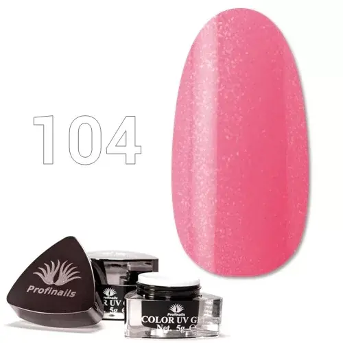 Profi Nails UV színes zselé No. 104 * Csak ma