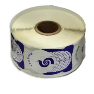 Akciós ár Körömépítő sablon lila 500db (USA)