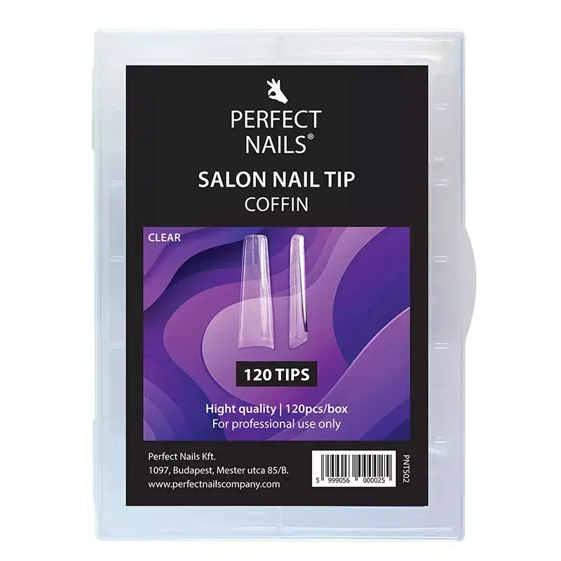 Utolsó esély Salon Műköröm Tip készlet - Coffin