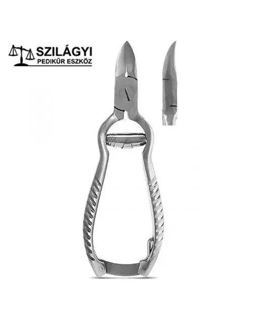 Szilágyi Rozsdamentes körömcsípő hernyórugós 13,5cm Árengedmény
