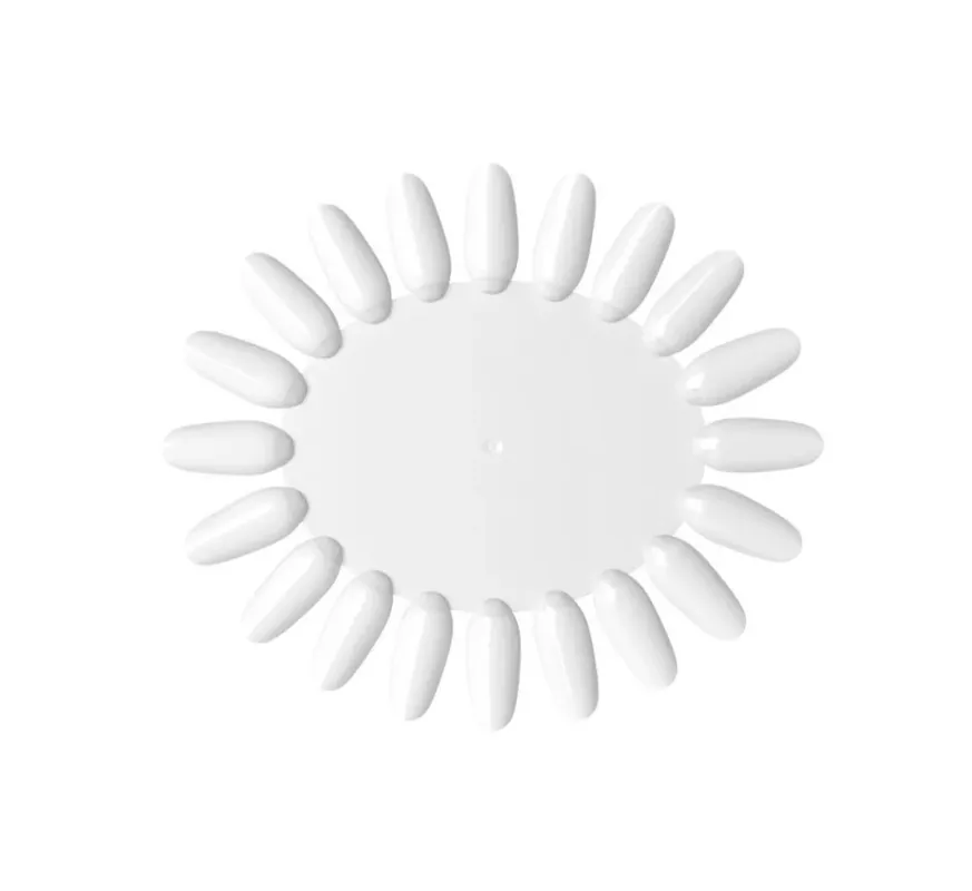 Nézd meg most Műköröm Színpaletta Fehér 1db