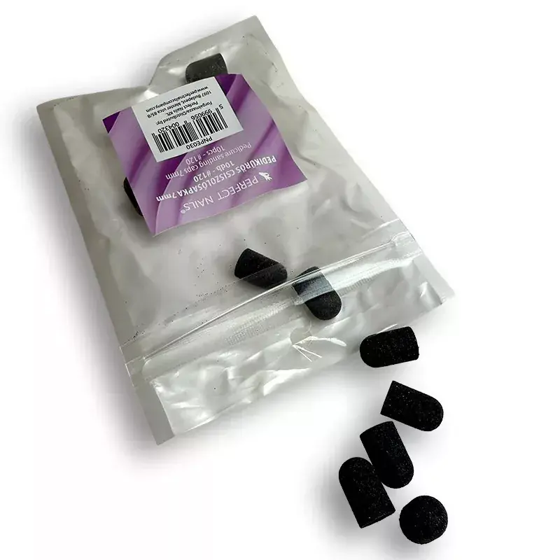 Ajánlat Perfect Nails Pedikűrös Csiszolósapka 7mm 10db - 120
