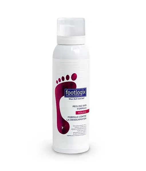 Footlogix Peeling Skin Formula Mousse / Ápoló Habformula Nyirkos, Hámló Bőrre 125ml Vedd meg online