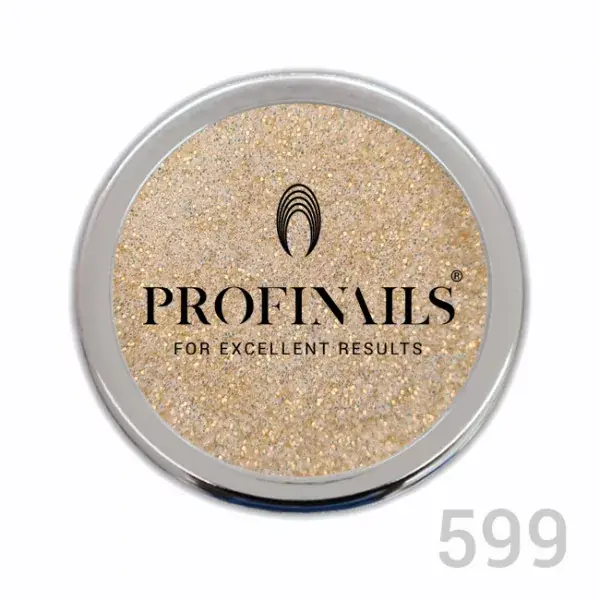 Akció Profi Nails Cosmetic Glitter 3g No. 599