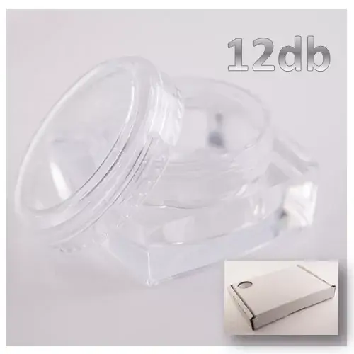 PN PE tégely 5 ml négyzet 31x31x18 mm 1 db Bestseller