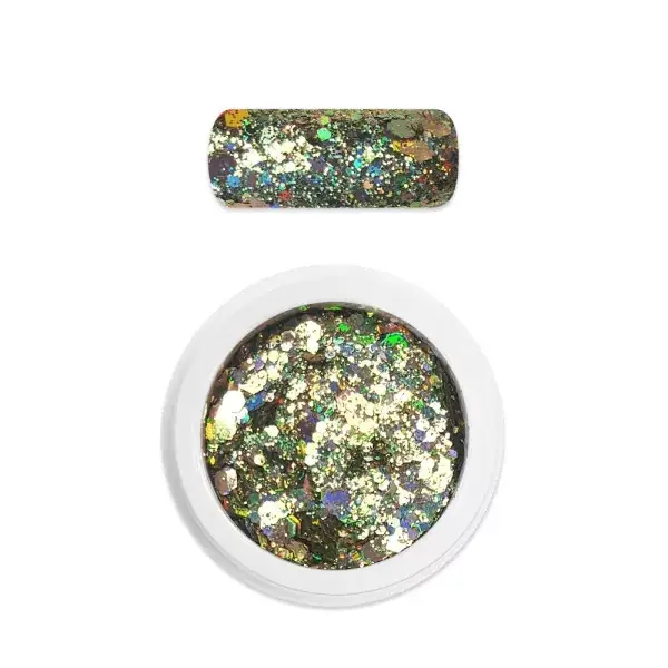 Moyra Holo glitter mix 3g No.28 Light Green Rendeld meg most