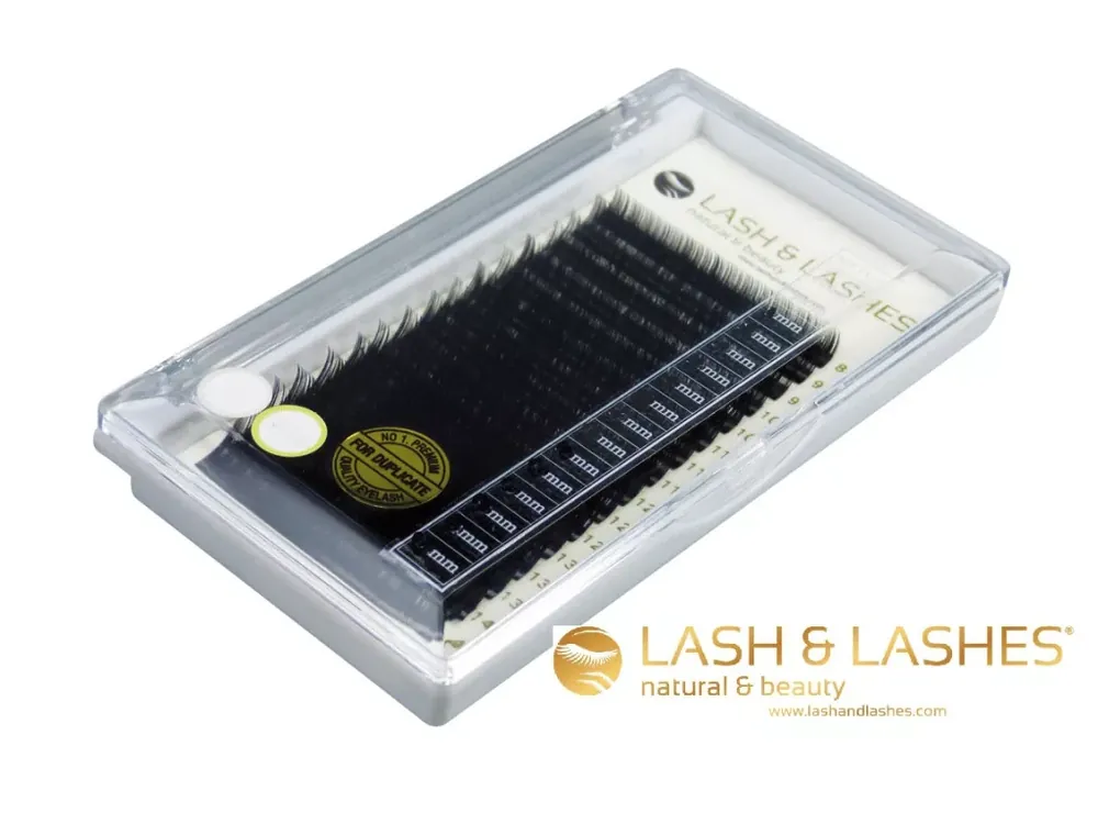 Lash and Lashes Super Silk Duplázó Műszempilla - 16 Soros - 9mm One Size, 0,10mm - C ív Legnépszerűbb