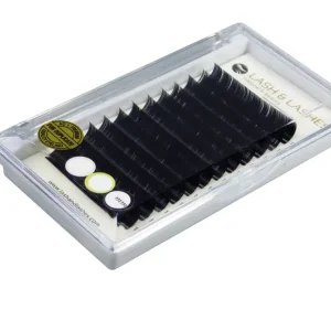 Kedvezmény Lash and Lashes Super Silk Duplázó Műszempilla - 16 Soros - 9mm One Size, 0,10mm - D ív *