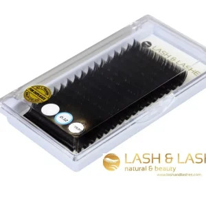 Expressz szállítás Lash and Lashes Super Silk Duplázó Műszempilla - 16 Soros - 9mm One Size, 0,12mm - D ív *