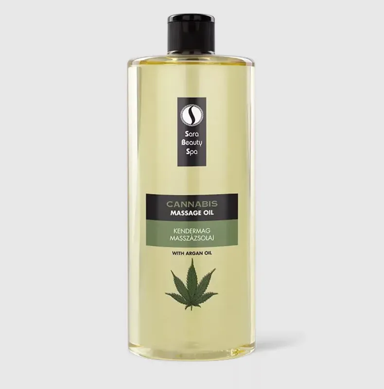 Sara Beauty Spa Masszázsolaj "Mentes" - Kendermag 1000ml Biztonságos vásárlás