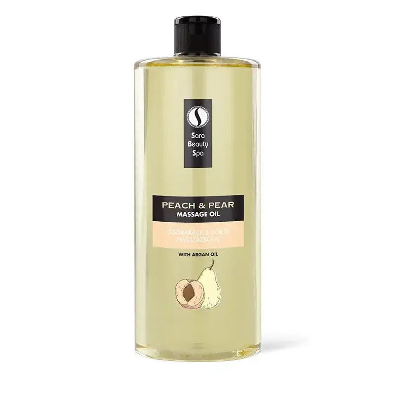 Vedd meg online Sara Beauty Spa Masszázsolaj - Őszibarack-Körte 1000ml *