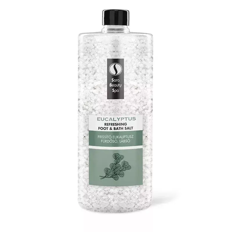 Sara Beauty Spa Frissítő Fürdősó és Lábáztató Só - Eukaliptusz 1320g Szuper ajánlat