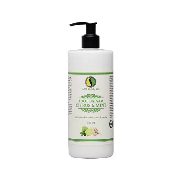 Bestseller Sara Beauty Spa Lábápoló Balzsam Citrus & Menta 500ml