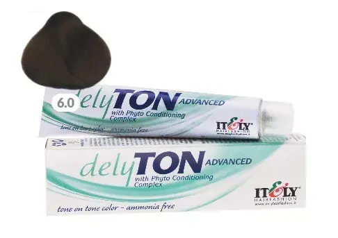 Népszerű Delyton Ammóniamentes Hajszinező - 6N 60ml