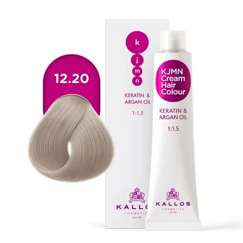 Kallos - KJMN Krém Hajfesték Speciális Ultra Szőke Violett 12.20 100ml Expressz kézbesítés