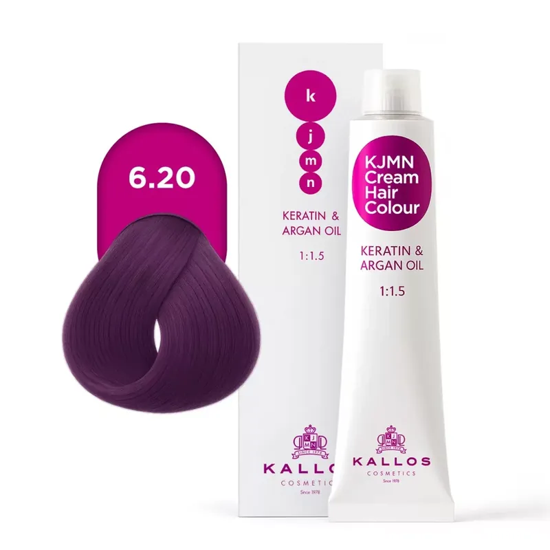 Kallos - KJMN Krém Hajfesték Sötét Szőke Violett 6.20 100ml Ajánlat