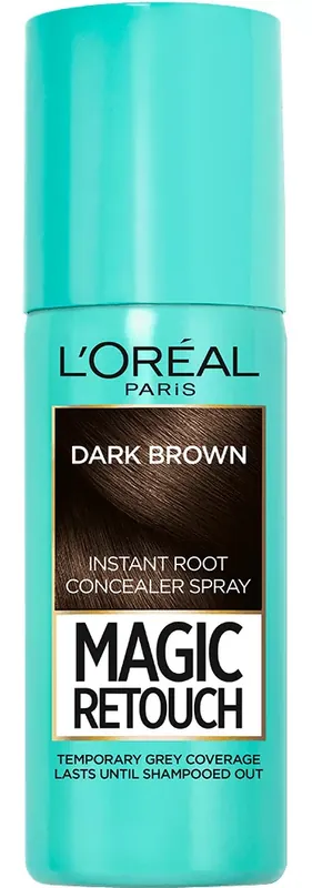 Loreal Paris Magic Retouch Hajtőszínező Spray 75ml Sötétbarna Csak ma