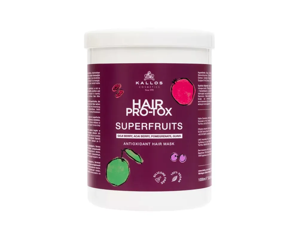 Kallos - Hair Pro-Tox Superfruits Hajpakolás 275ml Prémium