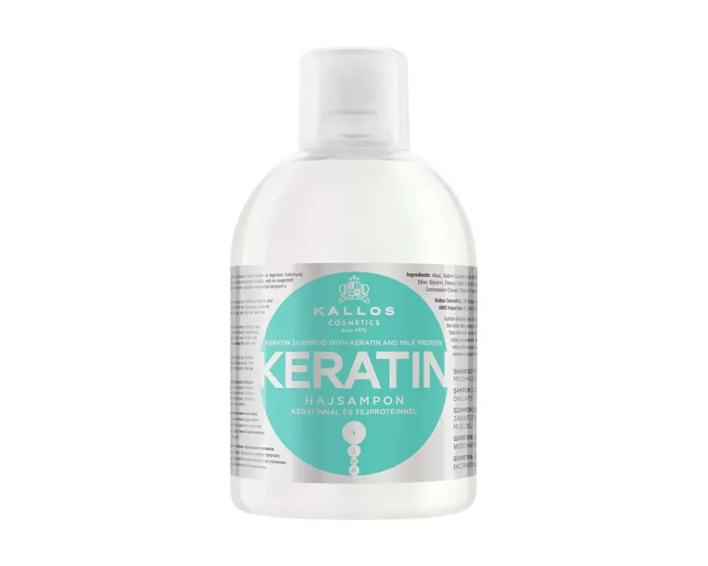 Szuper ajánlat Kallos - KJMN Keratin Sampon Keratin-Tejproteinnel 1000ml