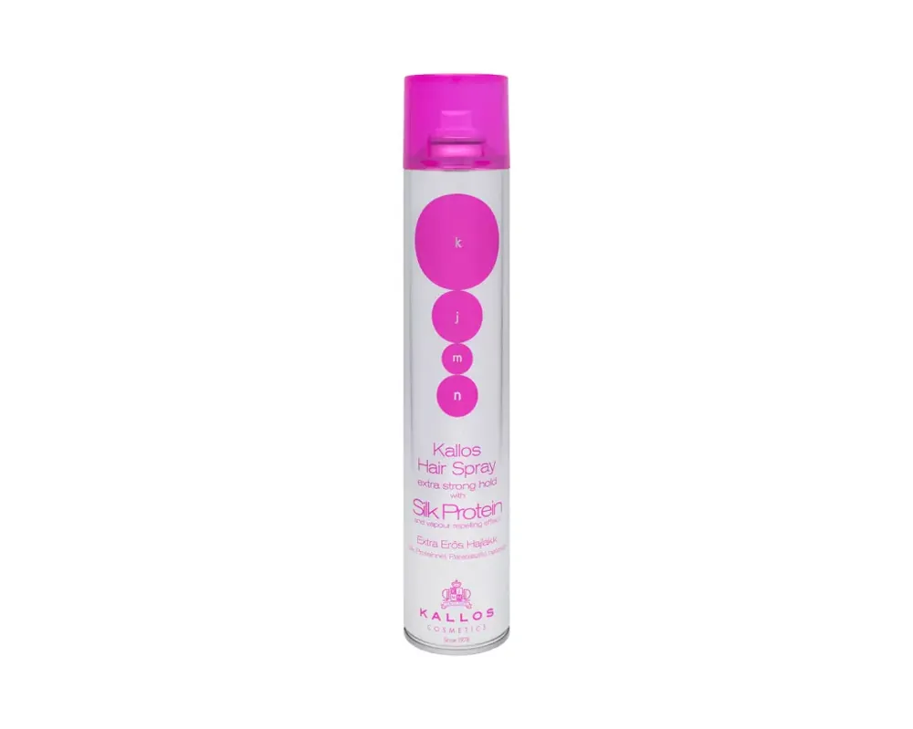 Legkelendőbb Kallos - KJMN Extra Erős Hajlakk Silk Proteinnel 750ml