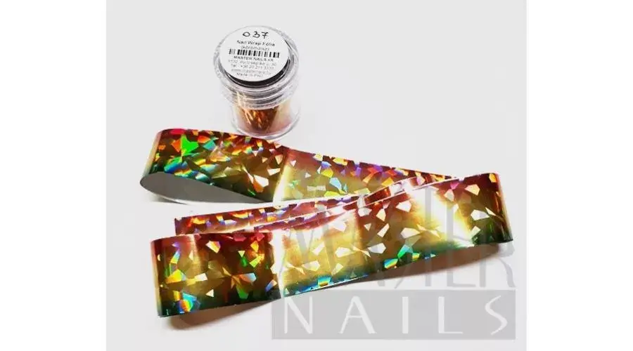 Kedvezmény Körömdísz / Nail Wrap Fólia 037 *