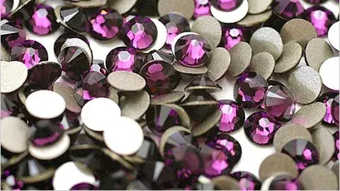 Biztonságos fizetés Preciosa Strasszkő amethyst ss7 50 db