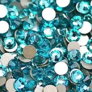Azonnali szállítás Preciosa Strasszkő light turquoise / Aqua Bohemica ss7 50 db