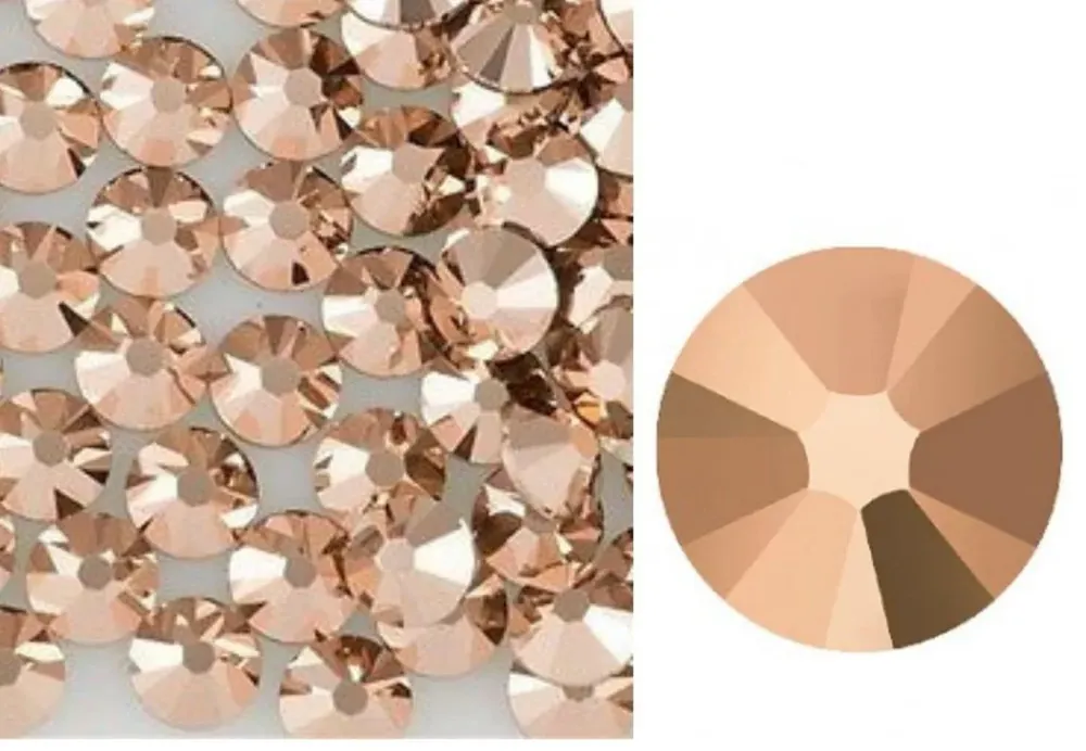 Preciosa Strasszkő rose gold / Capri Gold ss9 50 db Exkluzív ajánlat