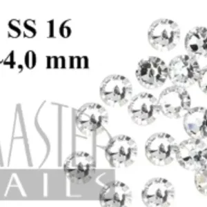 Exkluzív ajánlat Strasszkő 25 db / ezüst SS 16