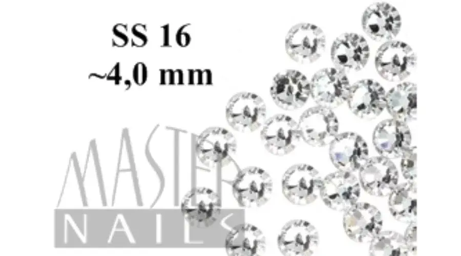 Exkluzív ajánlat Strasszkő 25 db / ezüst SS 16