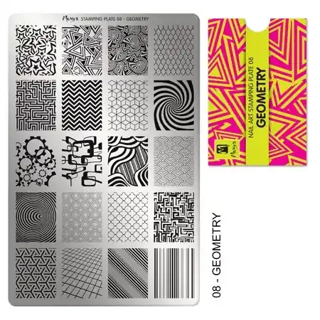 Olcsóbb Moyra nyomdalemez No.008 Geometry *