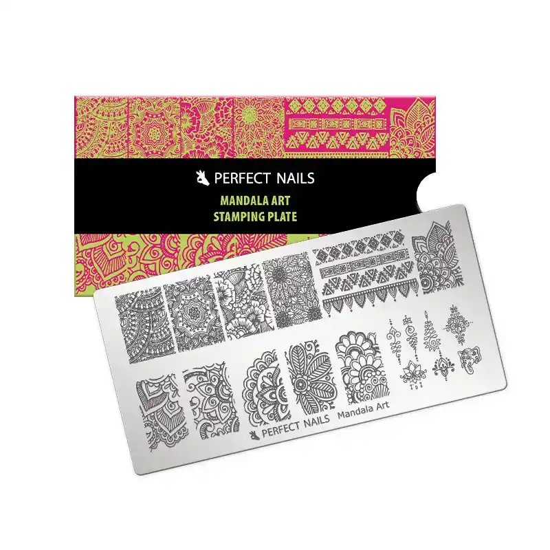 Perfect Nails Körömnyomda Lemez - Mandala Art Népszerű