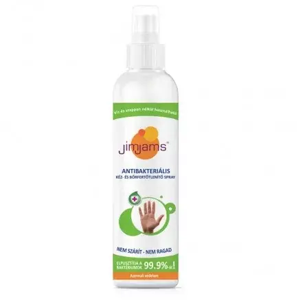 Akció F.JimJams - Antibakteriális Kéz és Bőrfertőtlenítő Spray 250ml