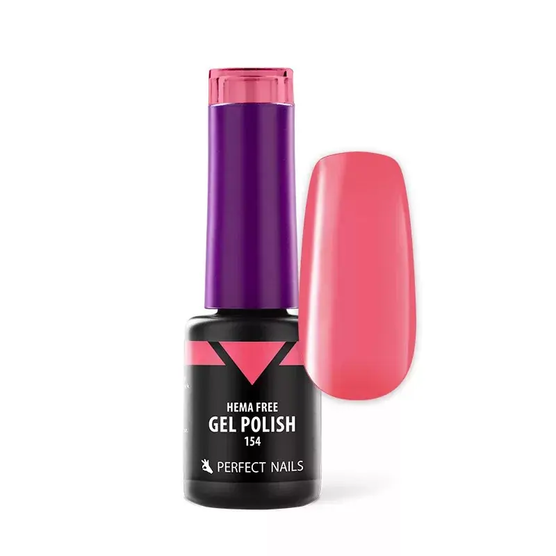 Biztonságos fizetés Perfect Nails Hema Free Gél Lakk 4ml - 154 Jellybean