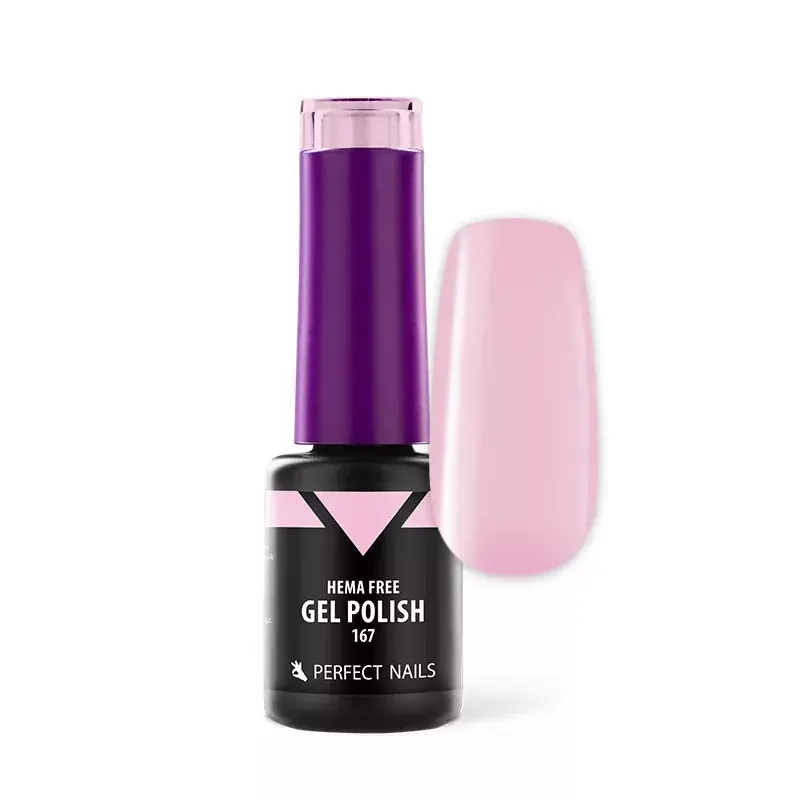 Perfect Nails Hema Free Gél Lakk 4ml - 167 Soft Pink Prémium