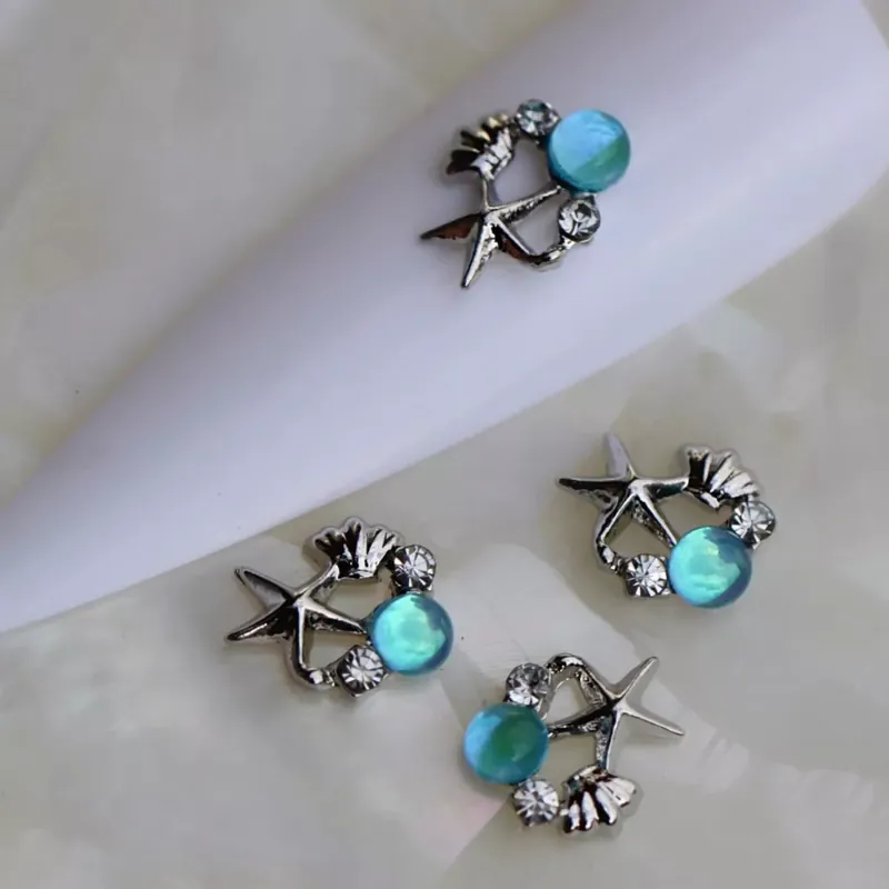 Bestseller Zodiac - Tengeri Csillag Kompozíció - Nyári Aqua Nail Art