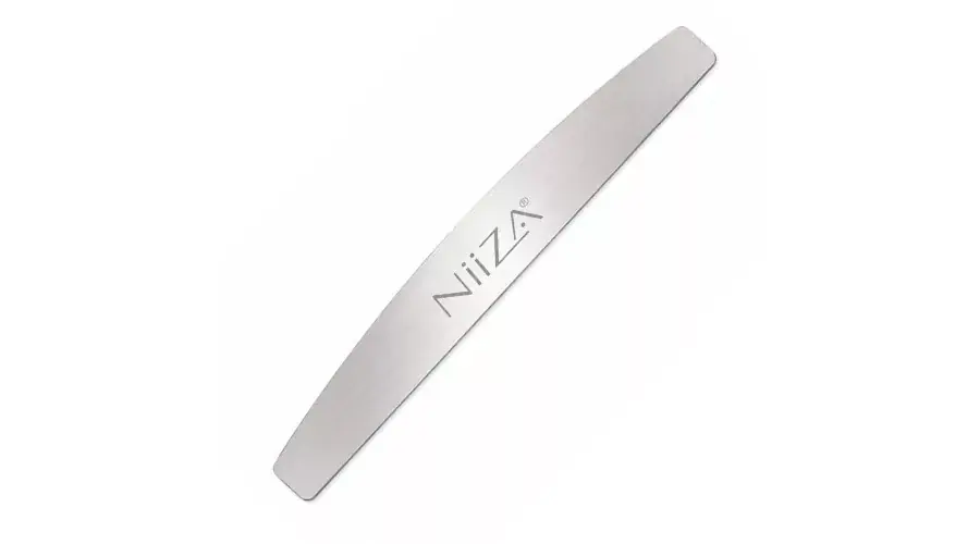 Újdonság NiiZA Metal BASE Fém Körömreszelő Alap Cserélhető Reszelőlaphoz Íves
