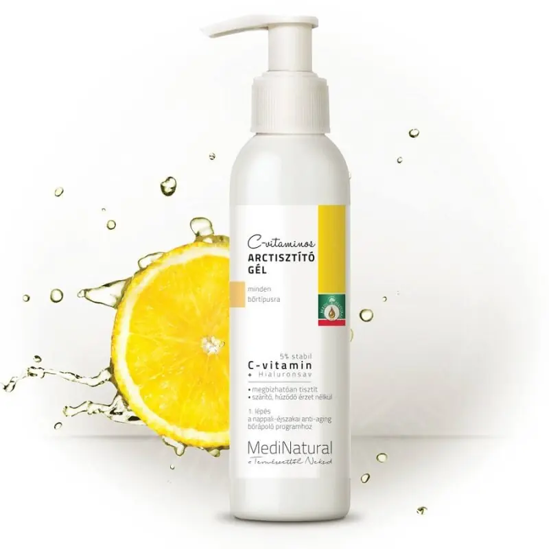 Medinatural C-vitaminos arctisztító gél – 150ml Különleges ajánlat