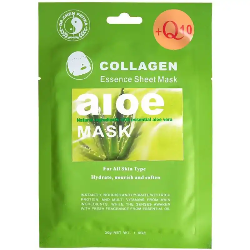 Dr. Chen Aloe Vera Szövetfátyol arcmaszk – 1db Biztonságos fizetés
