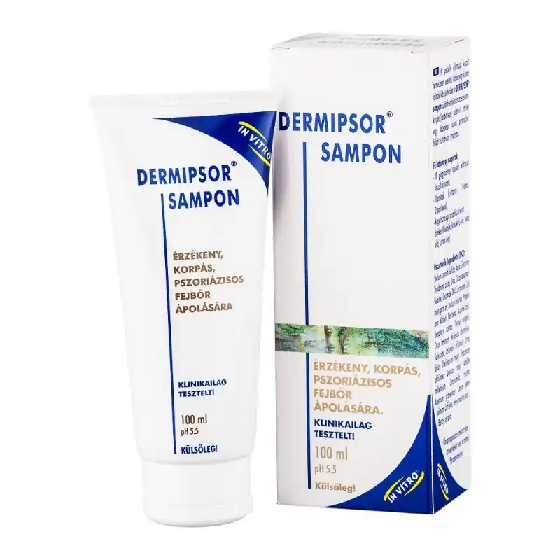 Expressz szállítás Dermipsor korpás, pszoriázisos fejre sampon – 100 ml