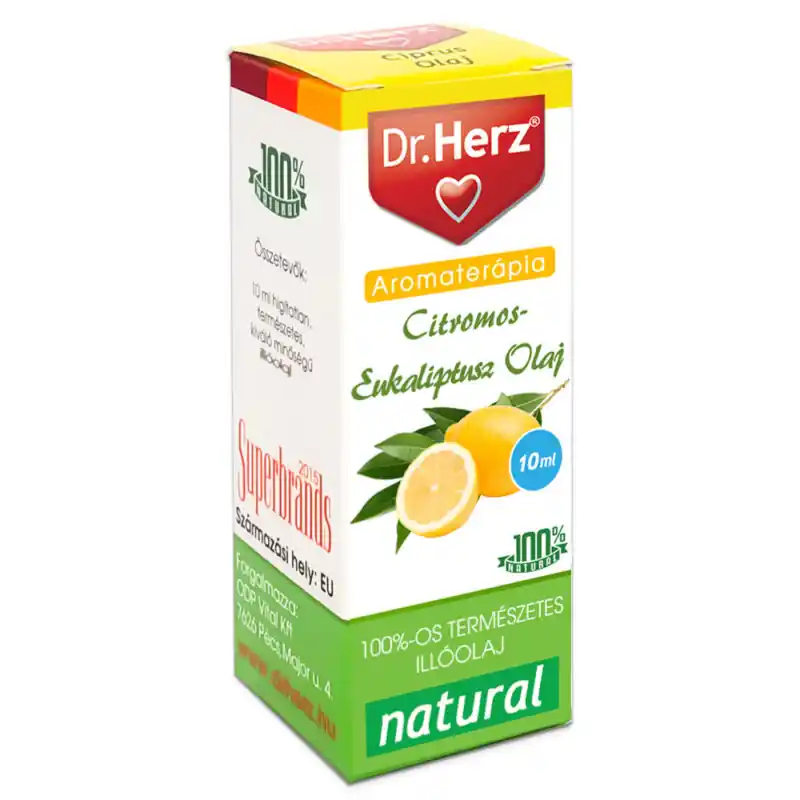 Olcsó Dr. Herz Citromos-Eukaliptusz Illóolaj – 10ml