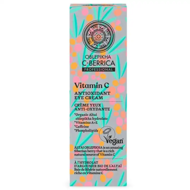 Nézd meg most Oblepikha C-Berrica Antioxidáns szemkörnyékápoló krém C-vitaminnal – 30ml