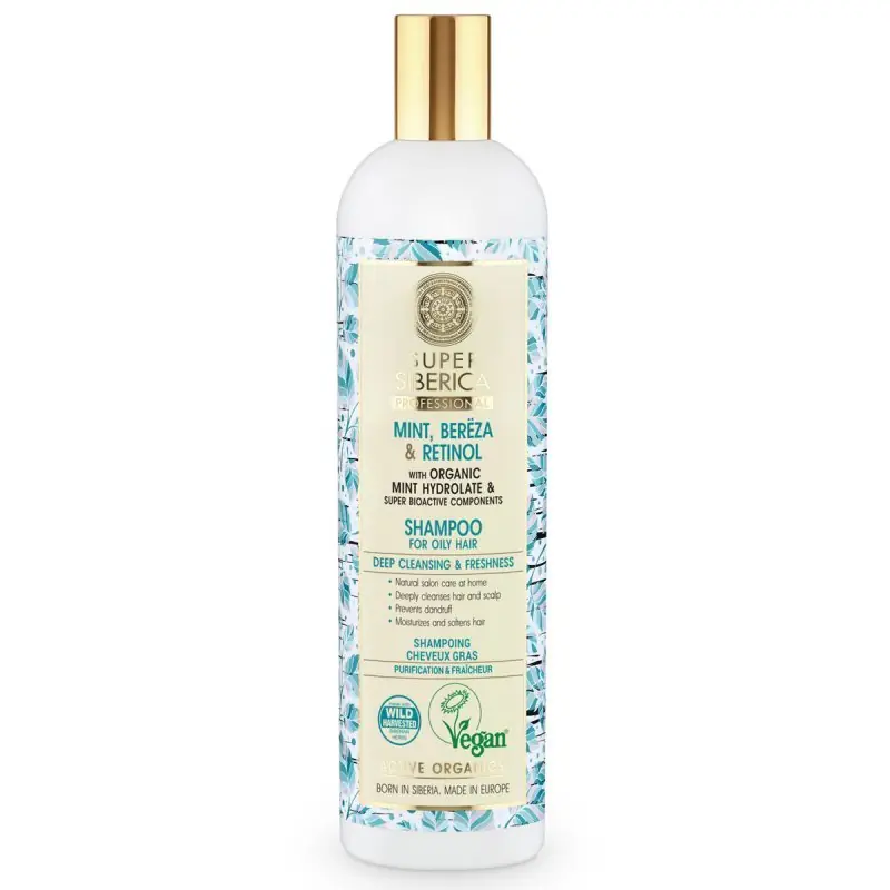 Szuper akció Natura Siberica Mélytisztító frissítő sampon zsíros hajra – 400ml