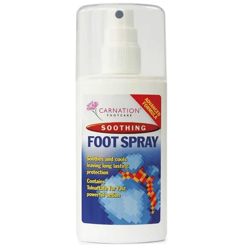 Carnation lábspray gombás lábra – 100 ml Biztonságos fizetés