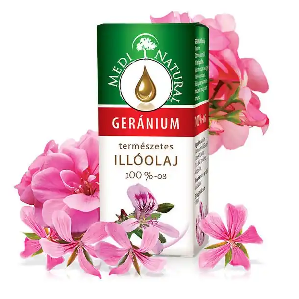 Medinatural illóolaj geránium – 10ml Legnépszerűbb